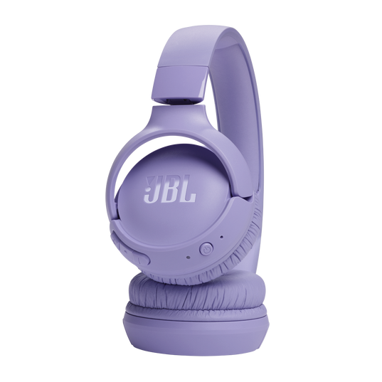 JBL Tune 520BT - Purple - Hi-Res wired on-ear headphones - Detailshot 2